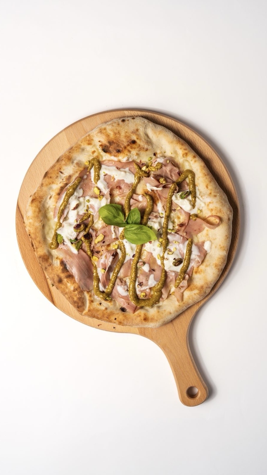 Pizza Mortadela sa pistaćima — Moja Taverna, Vršac